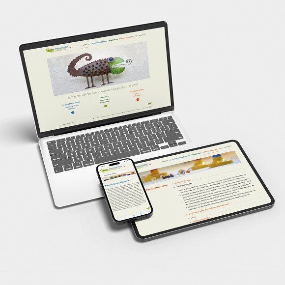 Website für Logopädie Meisenheim